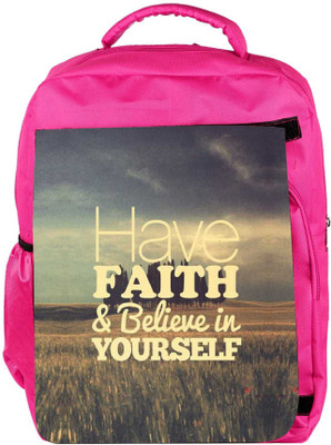 Snoogg Eco Friendly Canvas Believe In Yourself Backpack Rucksack School Travel Unisex Casual Canvas Bag Bookbag Satchel 5 L Backpack(Pink)
Snoogg Eco Friendly Canvas Believe In Yourself Backpack Rucksack School Travel Unisex Casual Canvas Bag Bookbag Satchel 5 L Backpack(Pink)