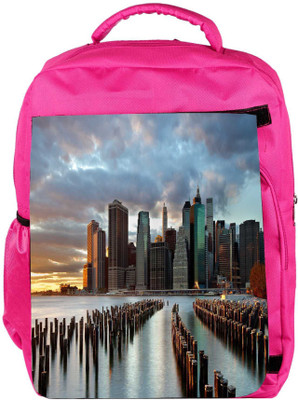 Snoogg Eco Friendly Canvas Manhattan World Designer Backpack Rucksack School Travel Unisex Casual Canvas Bag Bookbag Satchel 5 L Backpack(Pink)
Snoogg Eco Friendly Canvas Manhattan World Designer Backpack Rucksack School Travel Unisex Casual Canvas Bag Bookbag Satchel 5 L Backpack(Pink)