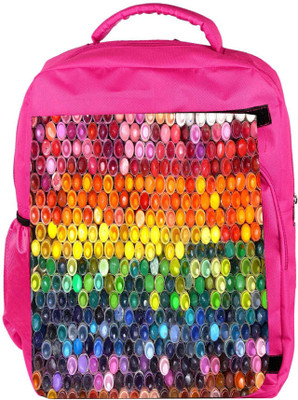 Snoogg Eco Friendly Canvas Deluxe Crayon Box Designer Backpack Rucksack School Travel Unisex Casual Canvas Bag Bookbag Satchel 5 L Backpack(Pink)
Snoogg Eco Friendly Canvas Deluxe Crayon Box Designer Backpack Rucksack School Travel Unisex Casual Canvas Bag Bookbag Satchel 5 L Backpack(Pink)