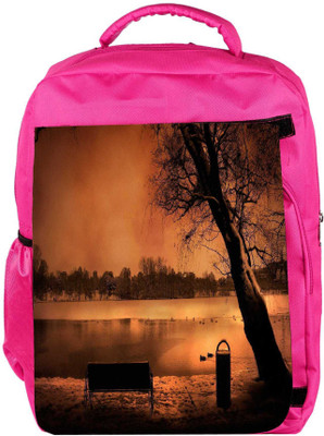 Snoogg Eco Friendly Canvas Evening Lake View Designer Backpack Rucksack School Travel Unisex Casual Canvas Bag Bookbag Satchel 5 L Backpack(Pink)
Snoogg Eco Friendly Canvas Evening Lake View Designer Backpack Rucksack School Travel Unisex Casual Canvas Bag Bookbag Satchel 5 L Backpack(Pink)