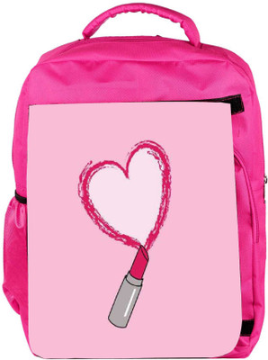 Snoogg Eco Friendly Canvas Lipstick Love Backpack Rucksack School Travel Unisex Casual Canvas Bag Bookbag Satchel 5 L Backpack(Pink)
Snoogg Eco Friendly Canvas Lipstick Love Backpack Rucksack School Travel Unisex Casual Canvas Bag Bookbag Satchel 5 L Backpack(Pink)