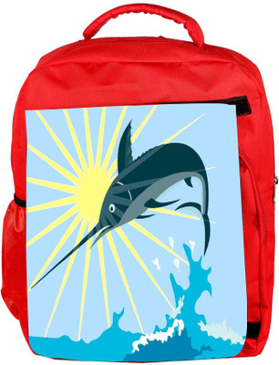 Snoogg Eco Friendly Canvas Blue Marlin Fish Jumping Retro Backpack Rucksack School Travel Unisex Casual Canvas Bag Bookbag Satchel 5 L Laptop Backpack(Red)
Snoogg Eco Friendly Canvas Blue Marlin Fish Jumping Retro Backpack Rucksack School Travel Unisex Casual Canvas Bag Bookbag Satchel 5 L Laptop Backpack(Red)