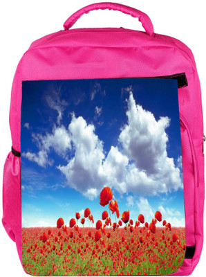 Snoogg Eco Friendly Canvas Poppy Field Designer Backpack Rucksack School Travel Unisex Casual Canvas Bag Bookbag Satchel 5 L Backpack(Pink) 
Snoogg Eco Friendly Canvas Poppy Field Designer Backpack Rucksack School Travel Unisex Casual Canvas Bag Bookbag Satchel 5 L Backpack(Pink)