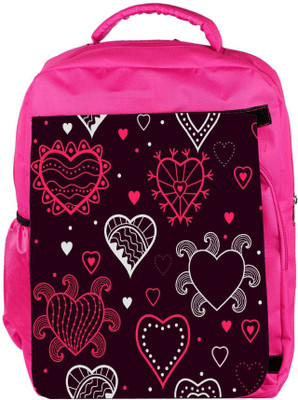 Snoogg Eco Friendly Canvas Abstract Hearts Maroon Pattern Designer Backpack Rucksack School Travel Unisex Casual Canvas Bag Bookbag Satchel 5 L Backpack(Pink)
Snoogg Eco Friendly Canvas Abstract Hearts Maroon Pattern Designer Backpack Rucksack School Travel Unisex Casual Canvas Bag Bookbag Satchel 5 L Backpack(Pink)