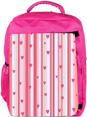 Snoogg Eco Friendly Canvas Small Hearts Strips Pattern Designer Backpack Rucksack School Travel Unisex Casual Canvas Bag Bookbag Satchel 5 L Backpack(Pink)
Snoogg Eco Friendly Canvas Small Hearts Strips Pattern Designer Backpack Rucksack School Travel Unisex Casual Canvas Bag Bookbag Satchel 5 L Backpack(Pink)