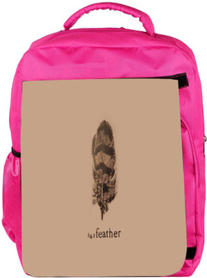 Snoogg Eco Friendly Canvas Fig 3 Feather Backpack Rucksack School Travel Unisex Casual Canvas Bag Bookbag Satchel 5 L Backpack(Pink)
Snoogg Eco Friendly Canvas Fig 3 Feather Backpack Rucksack School Travel Unisex Casual Canvas Bag Bookbag Satchel 5 L Backpack(Pink)