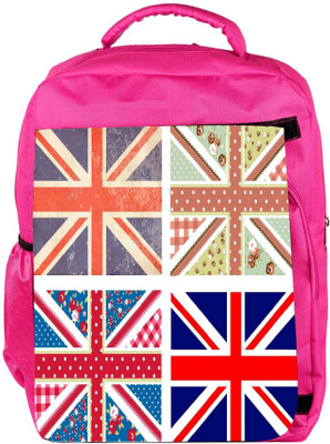Snoogg Eco Friendly Canvas 4 Cute British Flags In Shabby Chic Floral And Vintage Style Backpack Rucksack School Travel Unisex Casual Canvas Bag Bookbag Satchel 5 L Backpack(Pink)
Snoogg Eco Friendly Canvas 4 Cute British Flags In Shabby Chic Floral And Vintage Style Backpack Rucksack School Travel Unisex Casual Canvas Bag Bookbag Satchel 5 L Backpack(Pink)