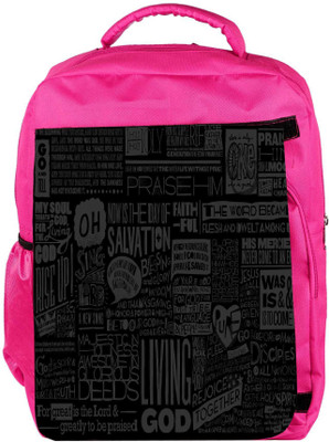 Snoogg Eco Friendly Canvas Living God Backpack Rucksack School Travel Unisex Casual Canvas Bag Bookbag Satchel 5 L Backpack(Pink)
Snoogg Eco Friendly Canvas Living God Backpack Rucksack School Travel Unisex Casual Canvas Bag Bookbag Satchel 5 L Backpack(Pink)