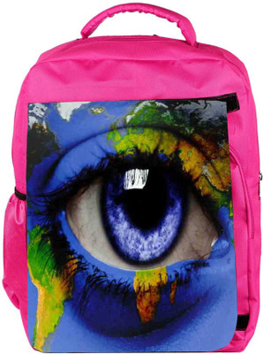 Snoogg Eco Friendly Canvas World Map Around An Eye 2847 Backpack Rucksack School Travel Unisex Casual Canvas Bag Bookbag Satchel 5 L Backpack(Pink)
Snoogg Eco Friendly Canvas World Map Around An Eye 2847 Backpack Rucksack School Travel Unisex Casual Canvas Bag Bookbag Satchel 5 L Backpack(Pink)