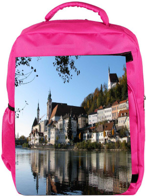 Snoogg Eco Friendly Canvas Buildings Near The Lake Side Designer Backpack Rucksack School Travel Unisex Casual Canvas Bag Bookbag Satchel 5 L Backpack(Pink)
Snoogg Eco Friendly Canvas Buildings Near The Lake Side Designer Backpack Rucksack School Travel Unisex Casual Canvas Bag Bookbag Satchel 5 L Backpack(Pink)