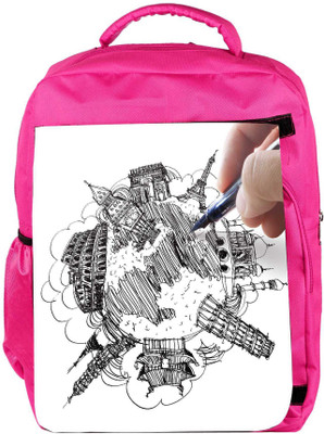 Snoogg Eco Friendly Canvas Hand Drawing The Dream Travel Around The World Backpack Rucksack School Travel Unisex Casual Canvas Bag Bookbag Satchel 5 L Backpack(Pink)
Snoogg Eco Friendly Canvas Hand Drawing The Dream Travel Around The World Backpack Rucksack School Travel Unisex Casual Canvas Bag Bookbag Satchel 5 L Backpack(Pink)