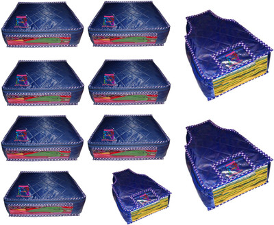 Atorakushon At 7+3 Blue Parachute Combo of 7 PC Saree Cover & 3 PC Blouse Cover Wedding Gift, wardrobe orgniser\Regular Clothes Bag Vanity pouch(Blue) At 7+3 Blue(Blue)
Atorakushon At 7+3 Blue Parachute Combo of 7 PC Saree Cover & 3 PC Blouse Cover Wedding Gift, wardrobe orgniser\Regular Clothes Bag Vanity pouch(Blue) At 7+3 Blue(Blue)