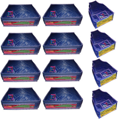 Atorakushon At 8+4 Blue Parachute Combo of 8 PC Saree Cover & 4 PC Blouse Cover Wedding Gift, wardrobe orgniser\Regular Clothes Bag Vanity pouch(Blue) At 8+4 Blue(Blue)
Atorakushon At 8+4 Blue Parachute Combo of 8 PC Saree Cover & 4 PC Blouse Cover Wedding Gift, wardrobe orgniser\Regular Clothes Bag Vanity pouch(Blue) At 8+4 Blue(Blue)