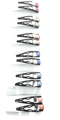khubsurat Tic-Tac Metal Hair Clips for Girls & Women. Set of 6 Pairs Different Colors Tic Tac Clip(Multicolor)
khubsurat Tic-Tac Metal Hair Clips for Girls & Women. Set of 6 Pairs Different Colors Tic Tac Clip(Multicolor)