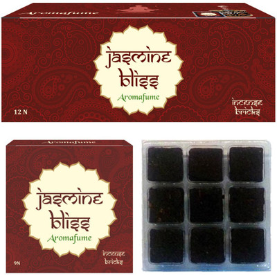 Aromafume Jasmine Bliss Incense Bricks Celebration Pack ( 12 Units Of 9 Pcs Each) Fresh Agarbattis(108 Units)
Aromafume Jasmine Bliss Incense Bricks Celebration Pack ( 12 Units Of 9 Pcs Each) Fresh Agarbattis(108 Units)