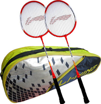 Li-Ning ABDJ222 Smash XP 809 Combo (ABDJ222 Badminton Kitbag + 809 Badminton Racquet, set of 2) - Yellow Bag Badminton Kit
Li-Ning ABDJ222 Smash XP 809 Combo (ABDJ222 Badminton Kitbag + 809 Badminton Racquet, set of 2) - Yellow Bag Badminton Kit
