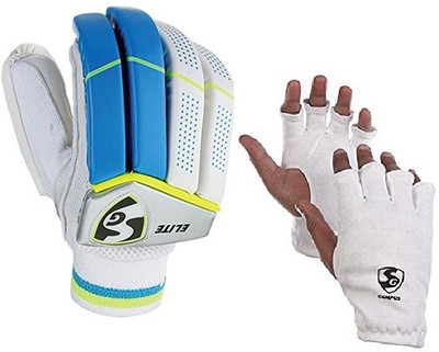 SG Combo of Two One Pair 'Elite' (Lightweight) Batting Gloves And One Pair 'Campus' Inner Gloves (Youth) (Color On Availability)- Cricket Kit
SG Combo of Two One Pair 'Elite' (Lightweight) Batting Gloves And One Pair 'Campus' Inner Gloves (Youth) (Color On Availability)- Cricket Kit