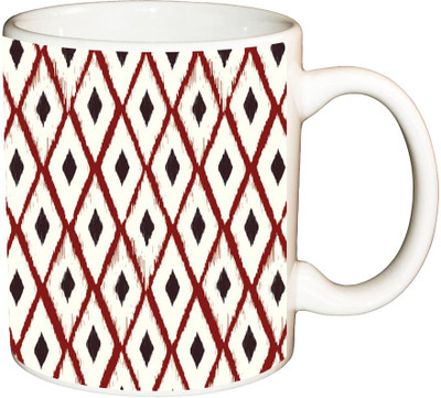 ShopBuzz Ethnic Red Black Pattern Printed Coffee Ceramic Mug(350 ml), Multicolor
ShopBuzz Ethnic Red Black Pattern Printed Coffee Ceramic Mug(350 ml), Multicolor