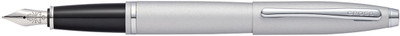 Cross Cross Calais Satin Chrome Fountain Pen with Stainless Steel Medium Nib in Gift Box (AT0116-16MS) Fountain Pen
Cross Cross Calais Satin Chrome Fountain Pen with Stainless Steel Medium Nib in Gift Box (AT0116-16MS) Fountain Pen