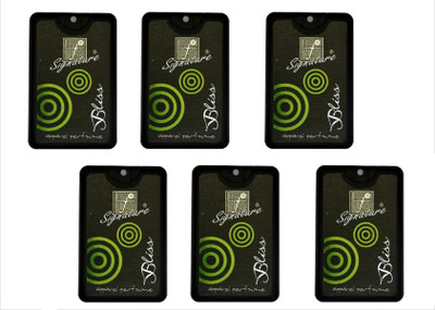 TFZ Bliss Pocket Perfume 6 Pieces (Each Pcs 300 Sprays) Perfume - 120 ml(For Women)
TFZ Bliss Pocket Perfume 6 Pieces (Each Pcs 300 Sprays) Perfume - 120 ml(For Women)