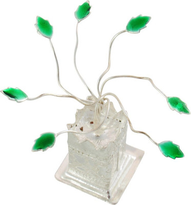 GoldGiftIdeas Small Tulsi Kyara, Pooja Items for Home, Silver Plated(1 Pieces, Silver)
GoldGiftIdeas Small Tulsi Kyara, Pooja Items for Home, Silver Plated(1 Pieces, Silver)