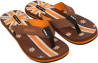 Claptrap Flip Flops, Brown