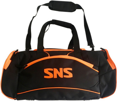 SNS SNS204 BLAZE Travel Bag Sports Gym Duffel Bag (50 litres)(Black, Kit Bag), Black & orange
SNS SNS204 BLAZE Travel Bag Sports Gym Duffel Bag (50 litres)(Black, Kit Bag), Black & orange
