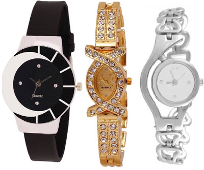 LEBENSZEIT GIRL COMBO WATCH WITH FANCY DIAMOND STUDDED DESIGNER LOOK LATEST COLLECTION Watch - For Girls
LEBENSZEIT GIRL COMBO WATCH WITH FANCY DIAMOND STUDDED DESIGNER LOOK LATEST COLLECTION Watch - For Girls