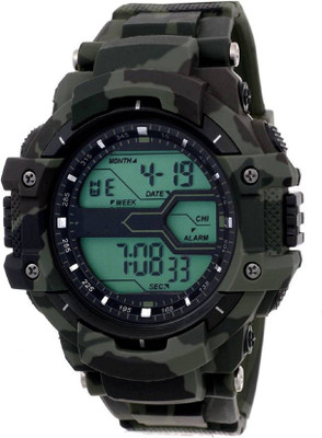 Youth Club SPORT-GRY ARMY LOOK WITH DATE DAY MONTH DISPLAY ANALOG DIGITAL Watch - For Boys
Youth Club SPORT-GRY ARMY LOOK WITH DATE DAY MONTH DISPLAY ANALOG DIGITAL Watch - For Boys