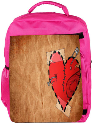 Snoogg Eco Friendly Canvas Broken Heart Designer Backpack Rucksack School Travel Unisex Casual Canvas Bag Bookbag Satchel 5 L Backpack(Pink)
Snoogg Eco Friendly Canvas Broken Heart Designer Backpack Rucksack School Travel Unisex Casual Canvas Bag Bookbag Satchel 5 L Backpack(Pink)