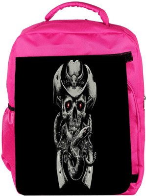 Snoogg Eco Friendly Canvas Girly Skull Designer Backpack Rucksack School Travel Unisex Casual Canvas Bag Bookbag Satchel 5 L Backpack(Pink)
Snoogg Eco Friendly Canvas Girly Skull Designer Backpack Rucksack School Travel Unisex Casual Canvas Bag Bookbag Satchel 5 L Backpack(Pink)