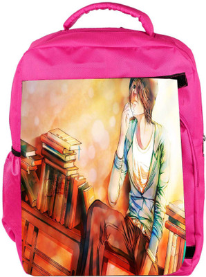 Snoogg Eco Friendly Canvas Books Designer Backpack Rucksack School Travel Unisex Casual Canvas Bag Bookbag Satchel 5 L Backpack(Pink)
Snoogg Eco Friendly Canvas Books Designer Backpack Rucksack School Travel Unisex Casual Canvas Bag Bookbag Satchel 5 L Backpack(Pink)