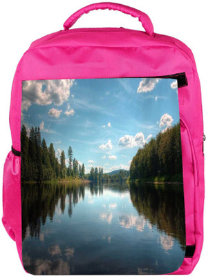 Snoogg Eco Friendly Canvas Lake And The Jungle Designer Backpack Rucksack School Travel Unisex Casual Canvas Bag Bookbag Satchel 5 L Backpack(Pink)
Snoogg Eco Friendly Canvas Lake And The Jungle Designer Backpack Rucksack School Travel Unisex Casual Canvas Bag Bookbag Satchel 5 L Backpack(Pink)