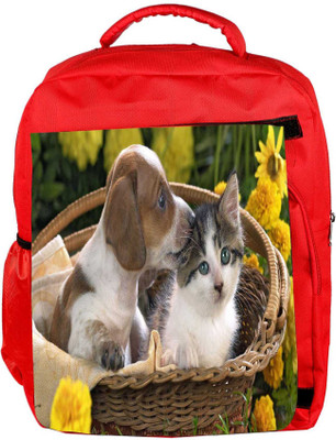 Snoogg Eco Friendly Canvas Loving Puppy Designer Backpack Rucksack School Travel Unisex Casual Canvas Bag Bookbag Satchel 5 L Backpack(Red)
Snoogg Eco Friendly Canvas Loving Puppy Designer Backpack Rucksack School Travel Unisex Casual Canvas Bag Bookbag Satchel 5 L Backpack(Red)