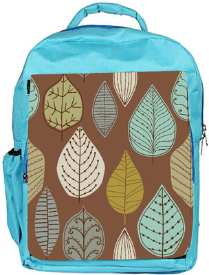 Snoogg Eco Friendly Canvas Colorful Leaves Brown Designer Backpack Rucksack School Travel Unisex Casual Canvas Bag Bookbag Satchel 5 L Backpack(Blue)
Snoogg Eco Friendly Canvas Colorful Leaves Brown Designer Backpack Rucksack School Travel Unisex Casual Canvas Bag Bookbag Satchel 5 L Backpack(Blue)