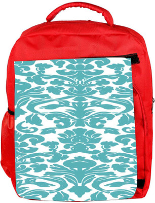 Snoogg Eco Friendly Canvas Motif Print Backpack Rucksack School Travel Unisex Casual Canvas Bag Bookbag Satchel 5 L Backpack(Red)