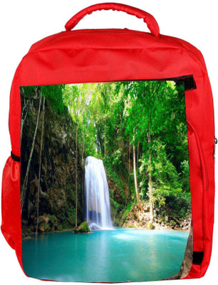 Snoogg Eco Friendly Canvas Green Waterfall Designer Backpack Rucksack School Travel Unisex Casual Canvas Bag Bookbag Satchel 5 L Backpack(Red)
Snoogg Eco Friendly Canvas Green Waterfall Designer Backpack Rucksack School Travel Unisex Casual Canvas Bag Bookbag Satchel 5 L Backpack(Red)