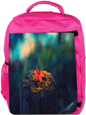 Snoogg Eco Friendly Canvas Fallen Leaf On The Tree Trunk Designer Backpack Rucksack School Travel Unisex Casual Canvas Bag Bookbag Satchel 5 L Backpack(Pink)
Snoogg Eco Friendly Canvas Fallen Leaf On The Tree Trunk Designer Backpack Rucksack School Travel Unisex Casual Canvas Bag Bookbag Satchel 5 L Backpack(Pink)