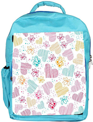 Snoogg Eco Friendly Canvas Multicolor Hearts And Butterflies Designer Backpack Rucksack School Travel Unisex Casual Canvas Bag Bookbag Satchel 5 L Backpack(Blue)
Snoogg Eco Friendly Canvas Multicolor Hearts And Butterflies Designer Backpack Rucksack School Travel Unisex Casual Canvas Bag Bookbag Satchel 5 L Backpack(Blue)