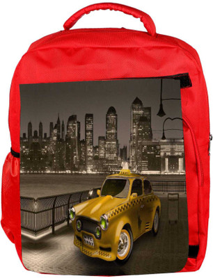 Snoogg Eco Friendly Canvas New York City Cab 2671 Backpack Rucksack School Travel Unisex Casual Canvas Bag Bookbag Satchel 5 L Backpack(Red)
Snoogg Eco Friendly Canvas New York City Cab 2671 Backpack Rucksack School Travel Unisex Casual Canvas Bag Bookbag Satchel 5 L Backpack(Red)