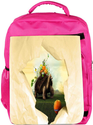 Snoogg Eco Friendly Canvas Tortoise Designer Backpack Rucksack School Travel Unisex Casual Canvas Bag Bookbag Satchel 5 L Backpack(Pink)
Snoogg Eco Friendly Canvas Tortoise Designer Backpack Rucksack School Travel Unisex Casual Canvas Bag Bookbag Satchel 5 L Backpack(Pink)