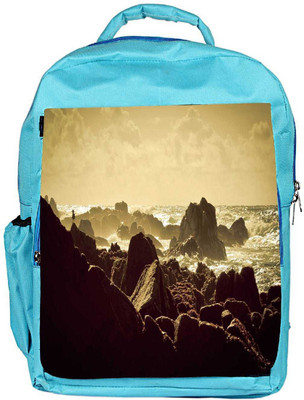 Snoogg Eco Friendly Canvas Rocks In The Sea Designer Backpack Rucksack School Travel Unisex Casual Canvas Bag Bookbag Satchel 5 L Backpack(Blue)
Snoogg Eco Friendly Canvas Rocks In The Sea Designer Backpack Rucksack School Travel Unisex Casual Canvas Bag Bookbag Satchel 5 L Backpack(Blue)