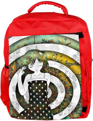 Snoogg Eco Friendly Canvas Girl On A Coloful Pattern 2779 Backpack Rucksack School Travel Unisex Casual Canvas Bag Bookbag Satchel 5 L Backpack(Red)
Snoogg Eco Friendly Canvas Girl On A Coloful Pattern 2779 Backpack Rucksack School Travel Unisex Casual Canvas Bag Bookbag Satchel 5 L Backpack(Red)