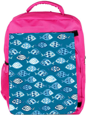 Snoogg Eco Friendly Canvas Fishes In Blue Pattern Designer Backpack Rucksack School Travel Unisex Casual Canvas Bag Bookbag Satchel 5 L Backpack(Pink)
Snoogg Eco Friendly Canvas Fishes In Blue Pattern Designer Backpack Rucksack School Travel Unisex Casual Canvas Bag Bookbag Satchel 5 L Backpack(Pink)