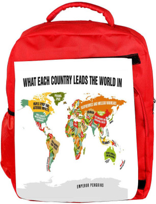 Snoogg Eco Friendly Canvas Funny World Country Details Backpack Rucksack School Travel Unisex Casual Canvas Bag Bookbag Satchel 5 L Backpack(Red)
Snoogg Eco Friendly Canvas Funny World Country Details Backpack Rucksack School Travel Unisex Casual Canvas Bag Bookbag Satchel 5 L Backpack(Red)