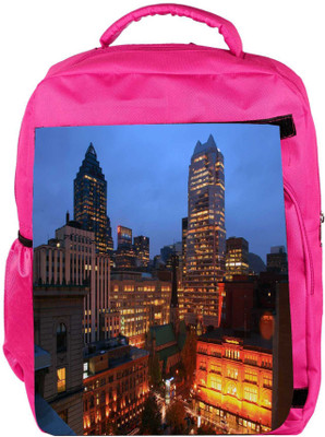 Snoogg Eco Friendly Canvas Orange City Designer Backpack Rucksack School Travel Unisex Casual Canvas Bag Bookbag Satchel 5 L Backpack(Pink)
Snoogg Eco Friendly Canvas Orange City Designer Backpack Rucksack School Travel Unisex Casual Canvas Bag Bookbag Satchel 5 L Backpack(Pink)