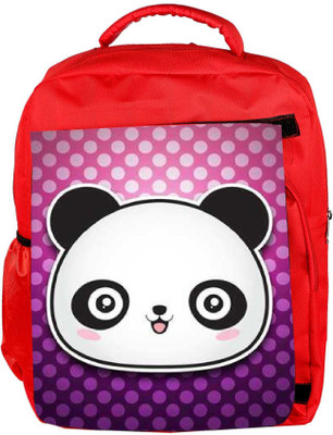 Snoogg Eco Friendly Canvas Cute Panda Backpack Rucksack School Travel Unisex Casual Canvas Bag Bookbag Satchel 5 L Backpack(Red)
Snoogg Eco Friendly Canvas Cute Panda Backpack Rucksack School Travel Unisex Casual Canvas Bag Bookbag Satchel 5 L Backpack(Red)