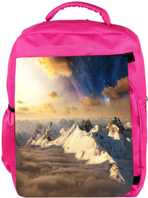 Snoogg Eco Friendly Canvas Everst Top With Clouds Designer Backpack Rucksack School Travel Unisex Casual Canvas Bag Bookbag Satchel 5 L Backpack(Pink)
Snoogg Eco Friendly Canvas Everst Top With Clouds Designer Backpack Rucksack School Travel Unisex Casual Canvas Bag Bookbag Satchel 5 L Backpack(Pink)