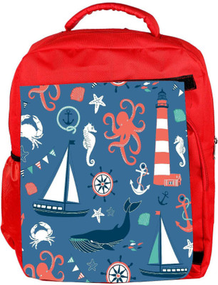 Snoogg Eco Friendly Canvas Set Of 4 Nautical Cards Backpack Rucksack School Travel Unisex Casual Canvas Bag Bookbag Satchel 5 L Backpack(Red)
Snoogg Eco Friendly Canvas Set Of 4 Nautical Cards Backpack Rucksack School Travel Unisex Casual Canvas Bag Bookbag Satchel 5 L Backpack(Red)