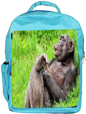 Snoogg Eco Friendly Canvas Teasing Chimpanese Designer Backpack Rucksack School Travel Unisex Casual Canvas Bag Bookbag Satchel 5 L Backpack(Blue)
Snoogg Eco Friendly Canvas Teasing Chimpanese Designer Backpack Rucksack School Travel Unisex Casual Canvas Bag Bookbag Satchel 5 L Backpack(Blue)